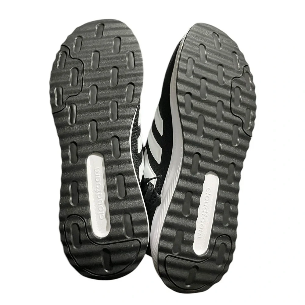 NEW adidas Men's X_PLR Path Sneaker, Black/White/Black, 12
